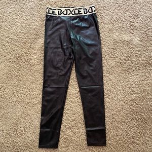 Faux Leather Legging